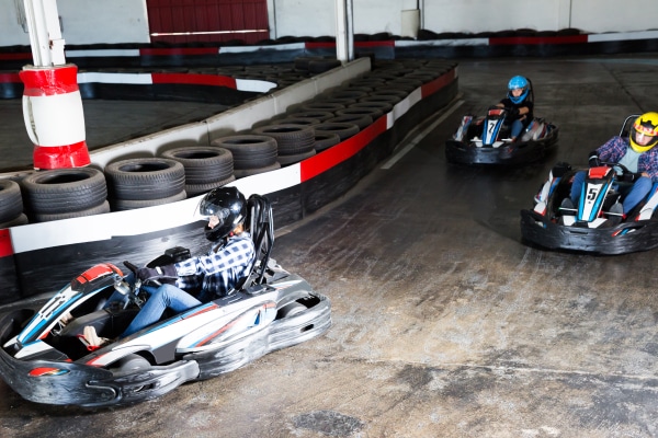 I kart Riccione pista indoor